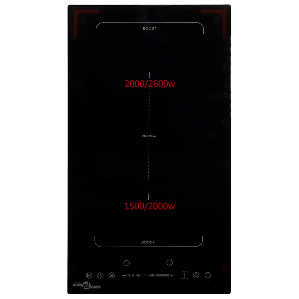 Flexizone Induction Hob with 2 Burners Touch Control 3500W