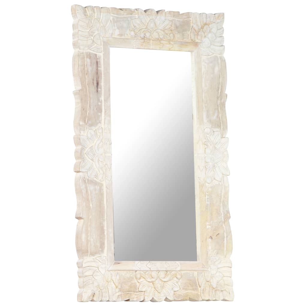Mirror Solid Mango Wood