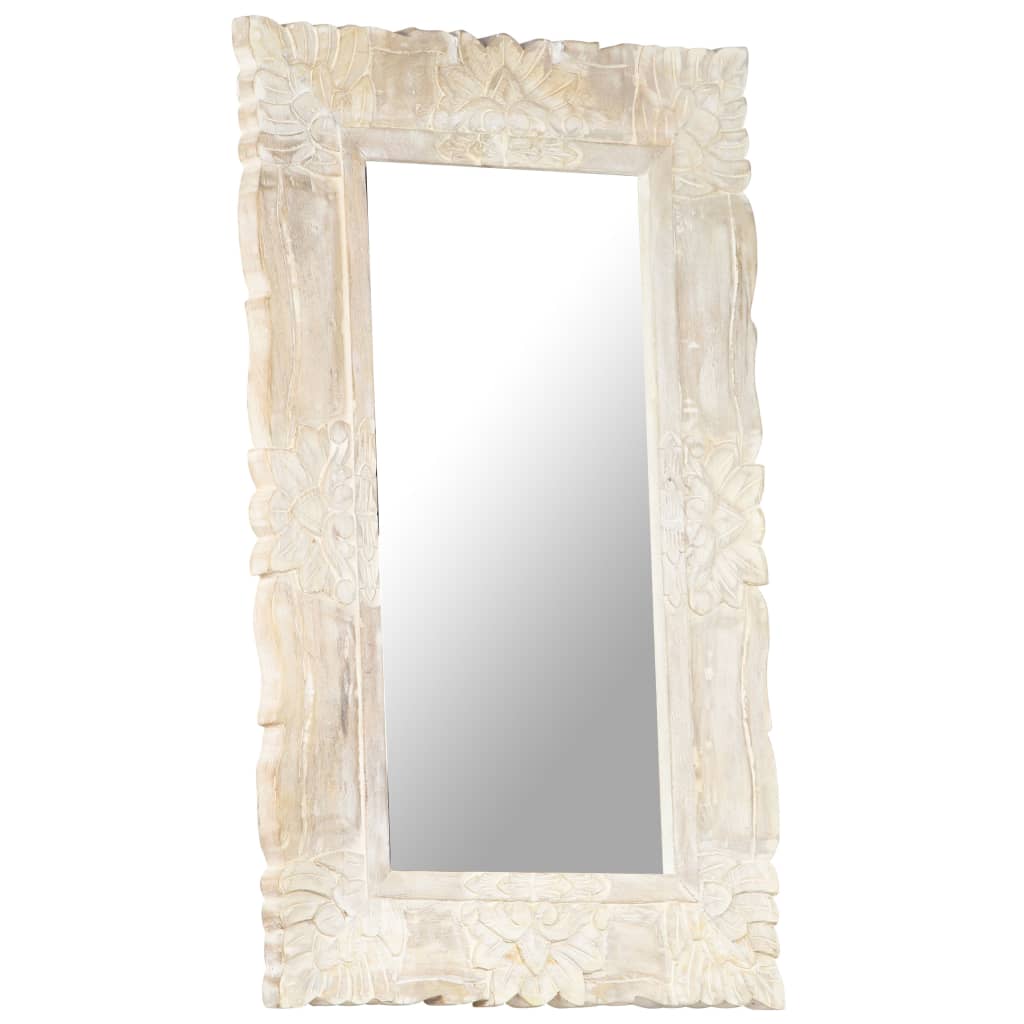 Mirror Solid Mango Wood