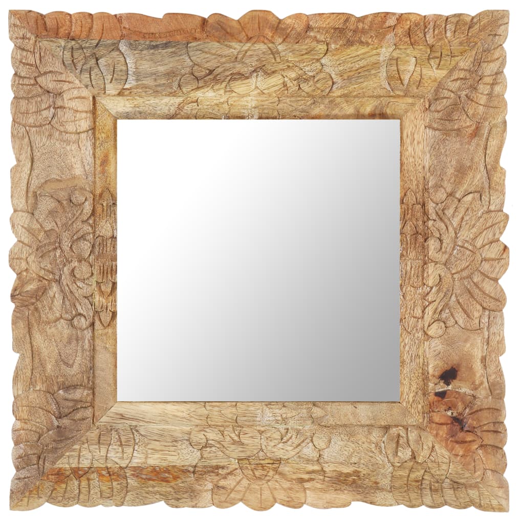 Mirror Solid Mango Wood