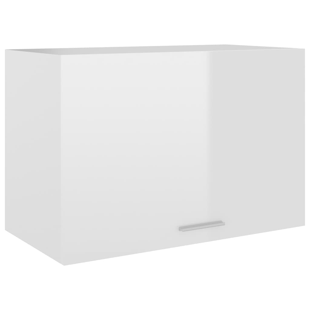 Hanging Cabinet Lyon High Gloss White 60x31x40 cm Engineered Wood