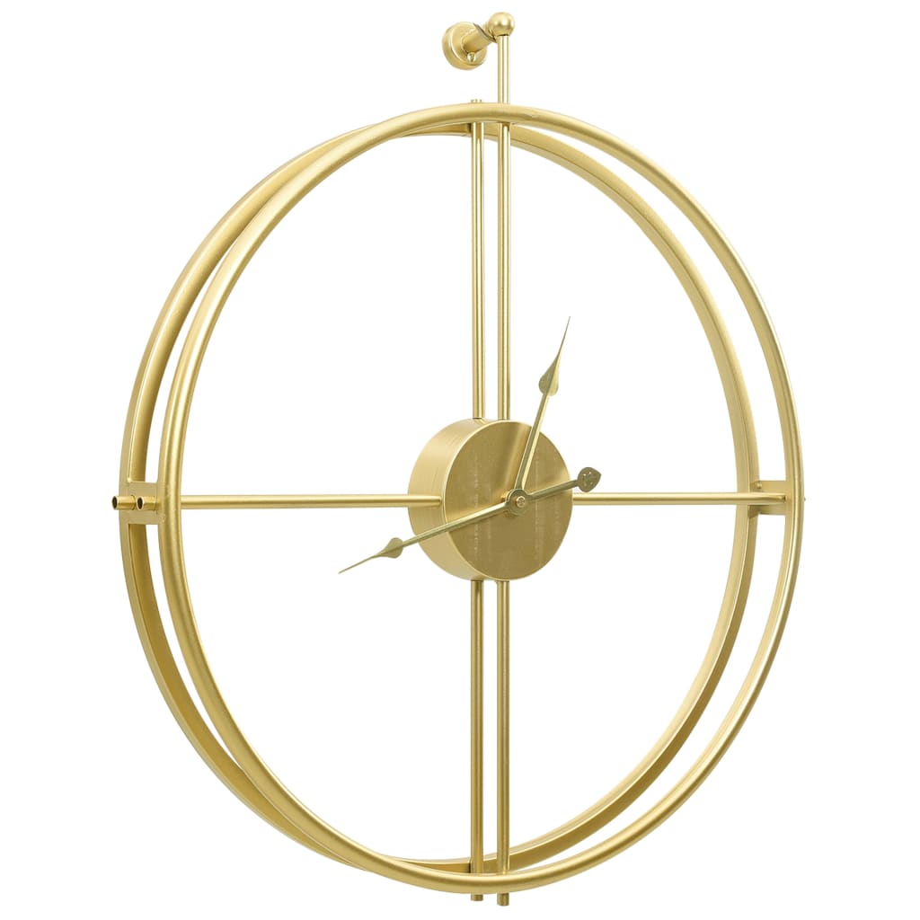 Wall Clock Gold 52 cm Iron