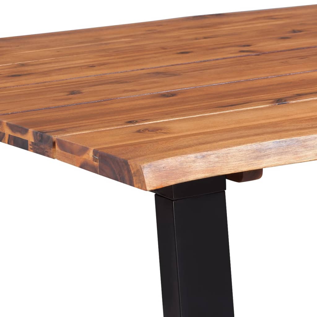 Dining Table 170x90x75 cm Solid Acacia Wood