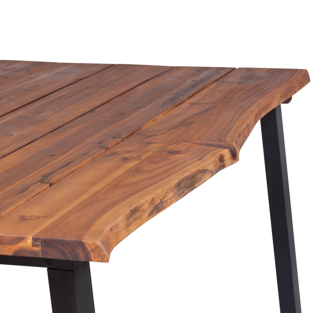 Dining Table 170x90x75 cm Solid Acacia Wood