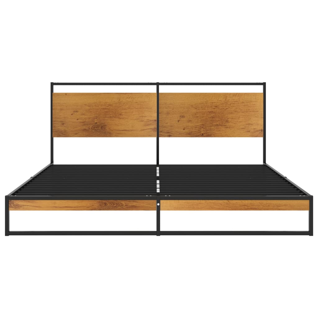 Bed Frame without Mattress Metal 140x200 cm