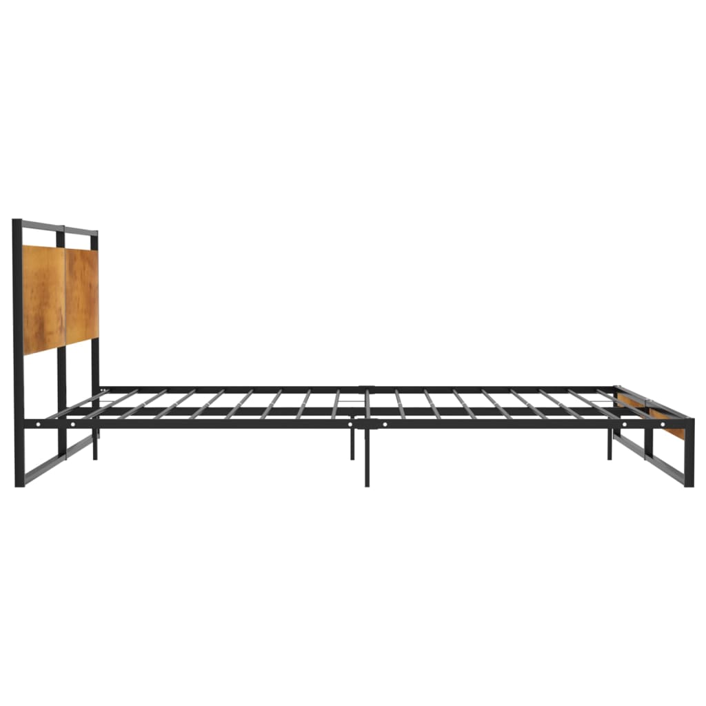 Bed Frame without Mattress Metal 180x200 cm Super King