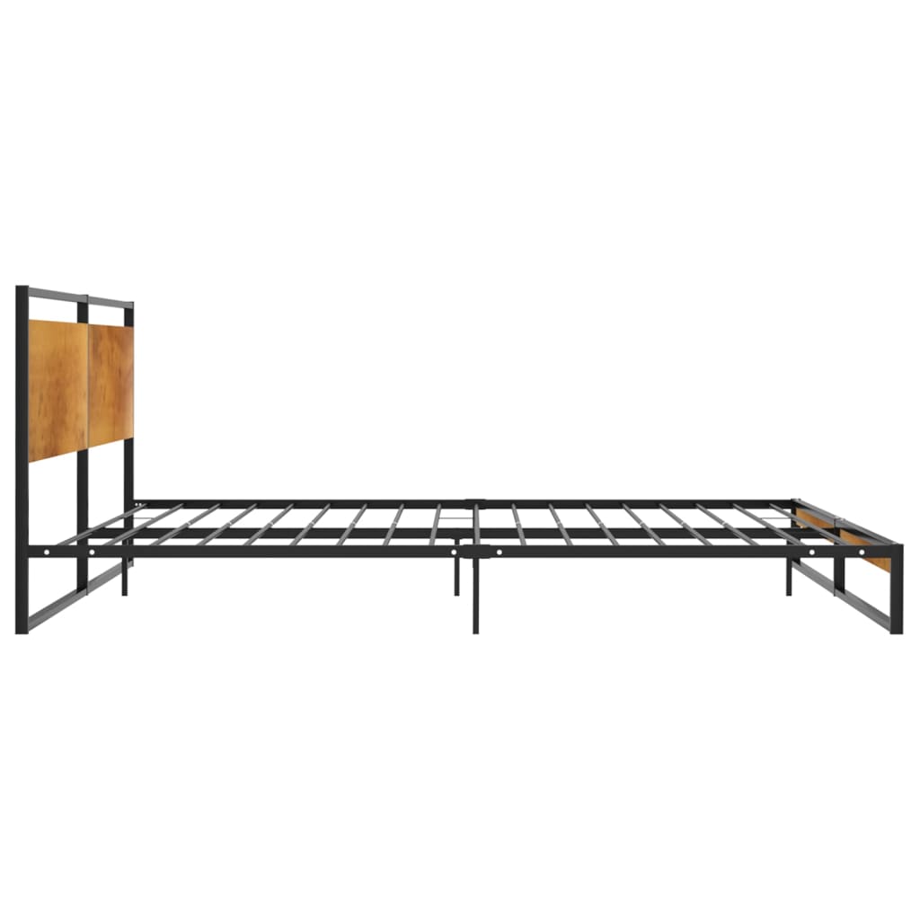 Bed Frame without Mattress Metal 200x200 cm