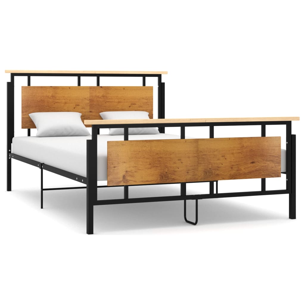 Bed Frame without Mattress Metal 140x200 cm