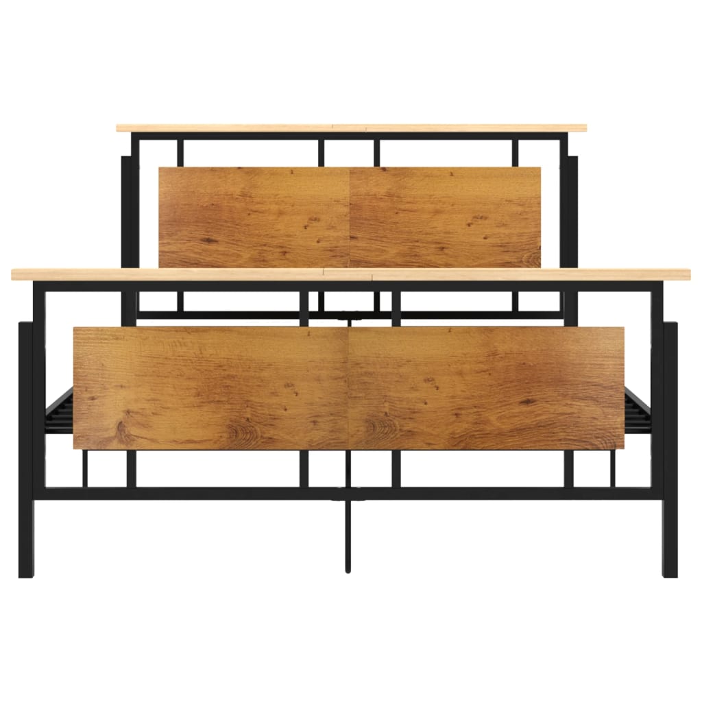 Bed Frame without Mattress Metal 140x200 cm