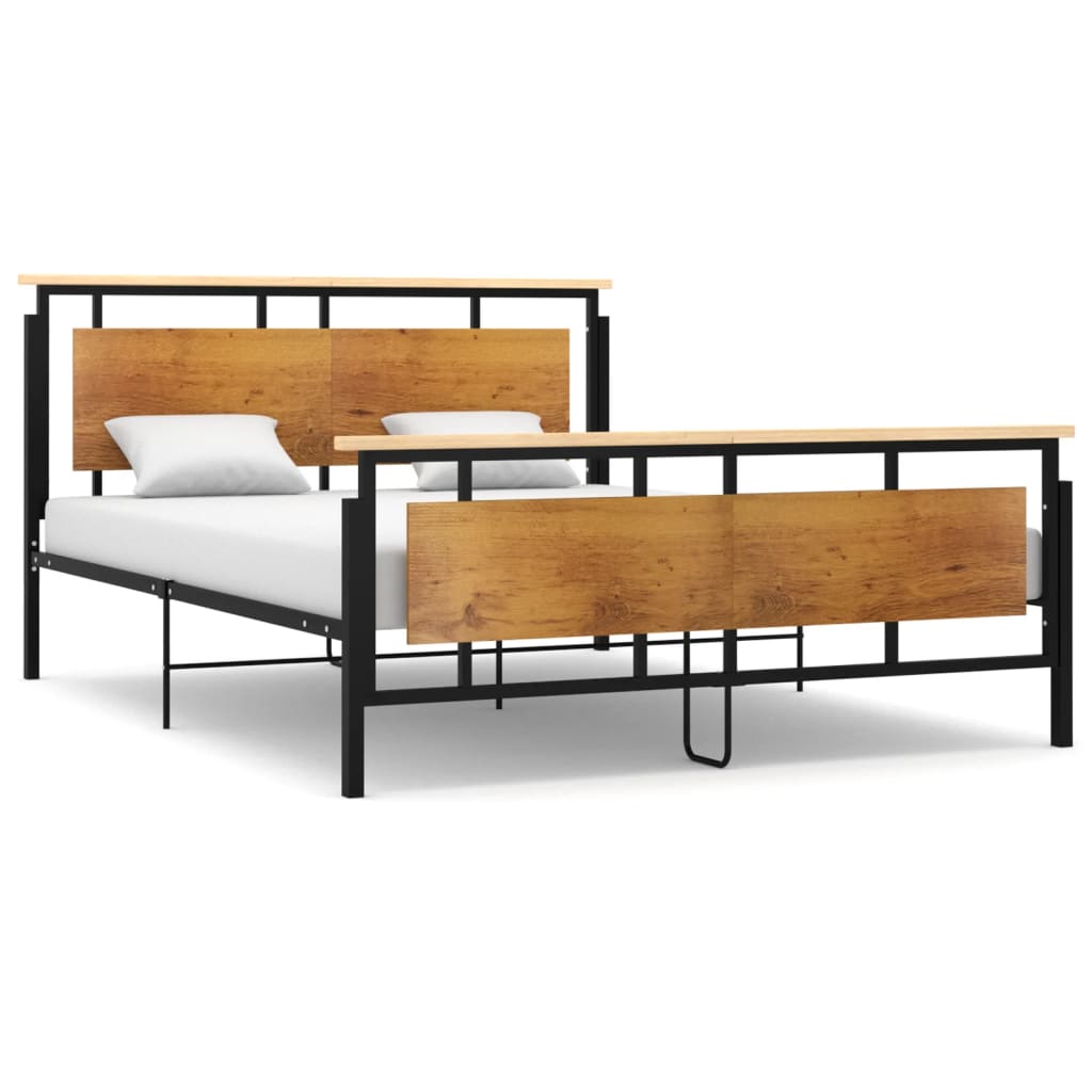 Bed Frame without Mattress Metal 160x200 cm