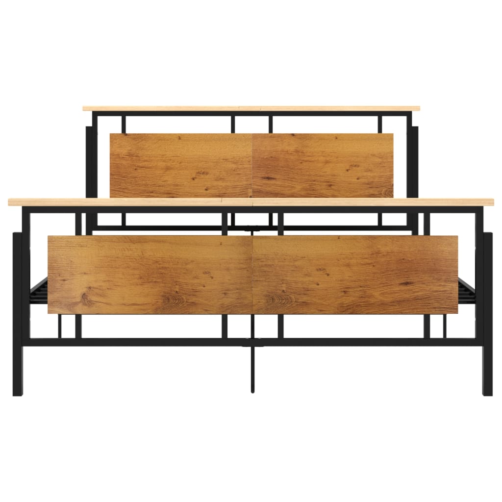 Bed Frame without Mattress Metal 160x200 cm