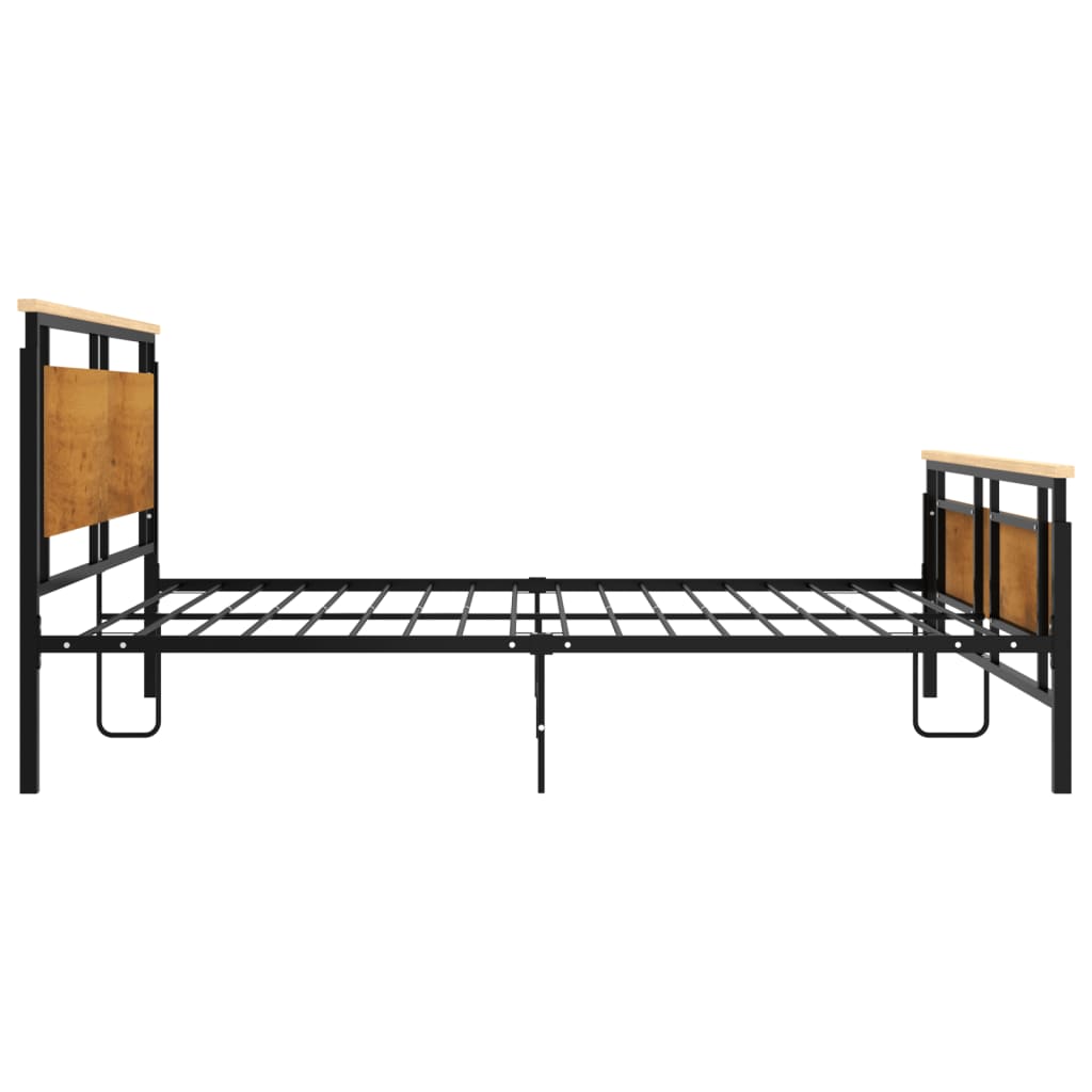 Bed Frame without Mattress Metal 180x200 cm Super King