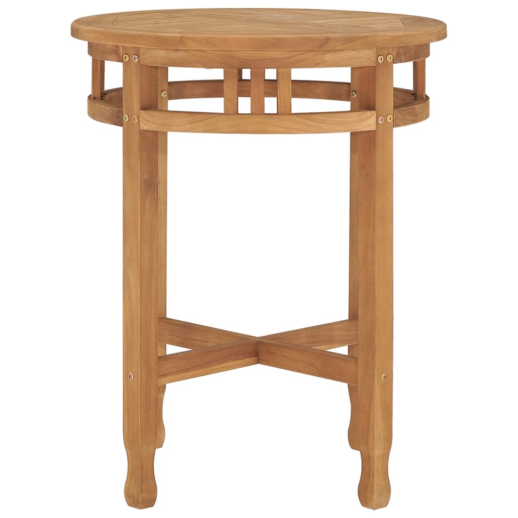 Bistro Table Ø60x75.5 cm Solid Teak Wood