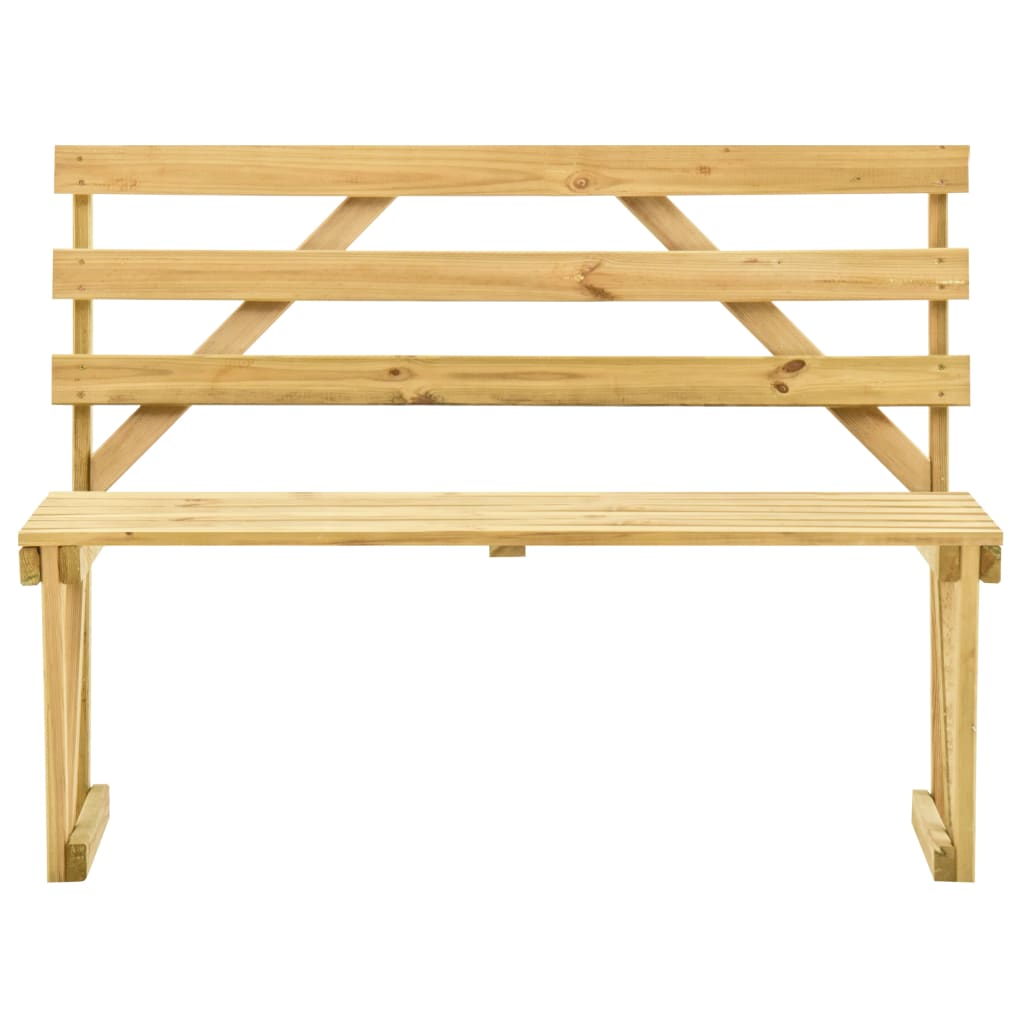 Garden Bench 120 cm Impregnated Pinewood