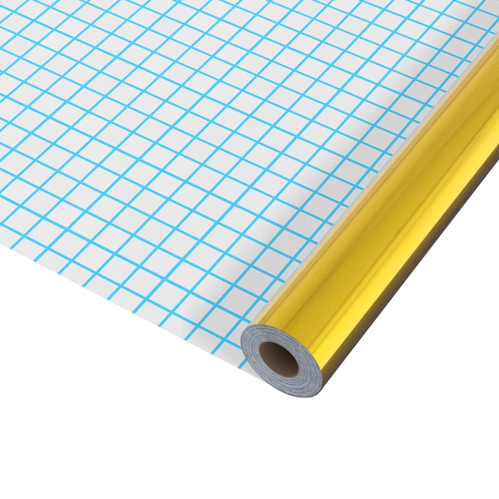 Self-adhesive Furniture Film High Gloss Gold 500x90 cm PVC