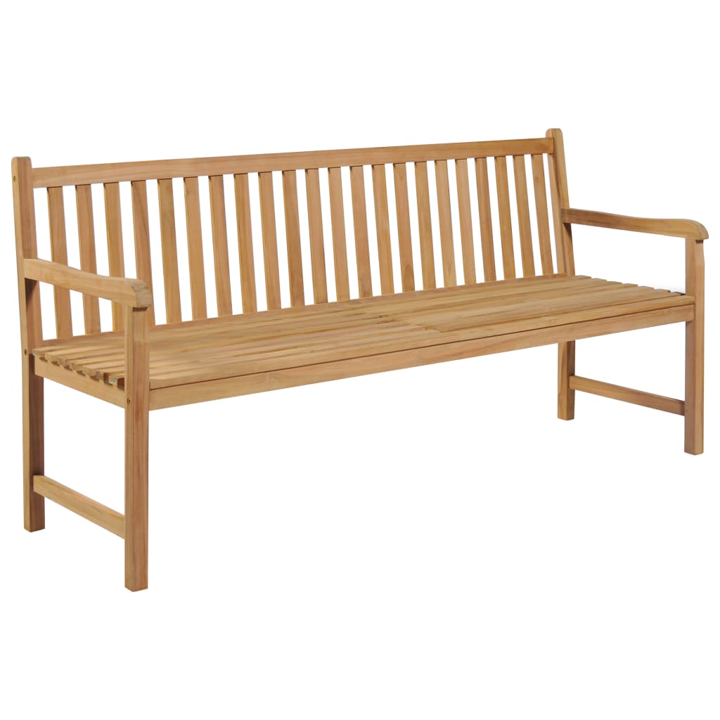 Garden Bench 175 cm Solid Teak Wood