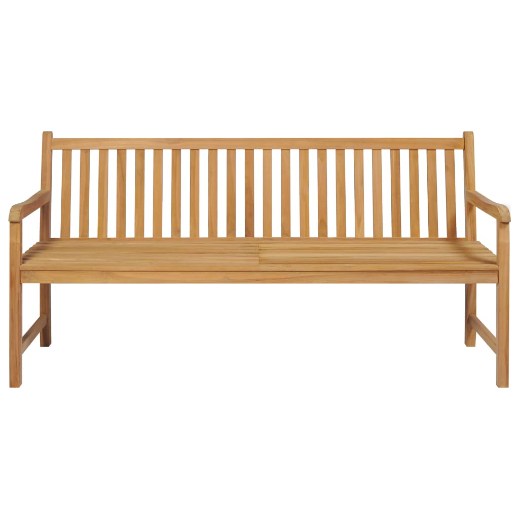 Garden Bench 175 cm Solid Teak Wood