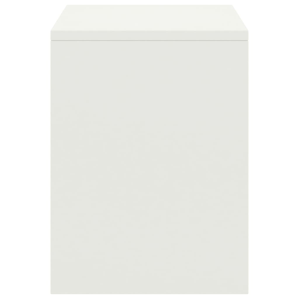 Bedside Cabinets 2 pcs White 35x30x40 cm Solid Pinewood