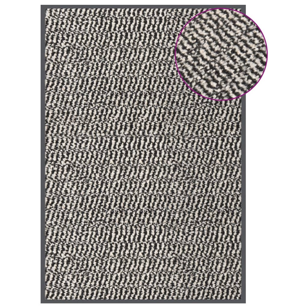 Dust Control Mats 2 Pcs Rectangular Tufted