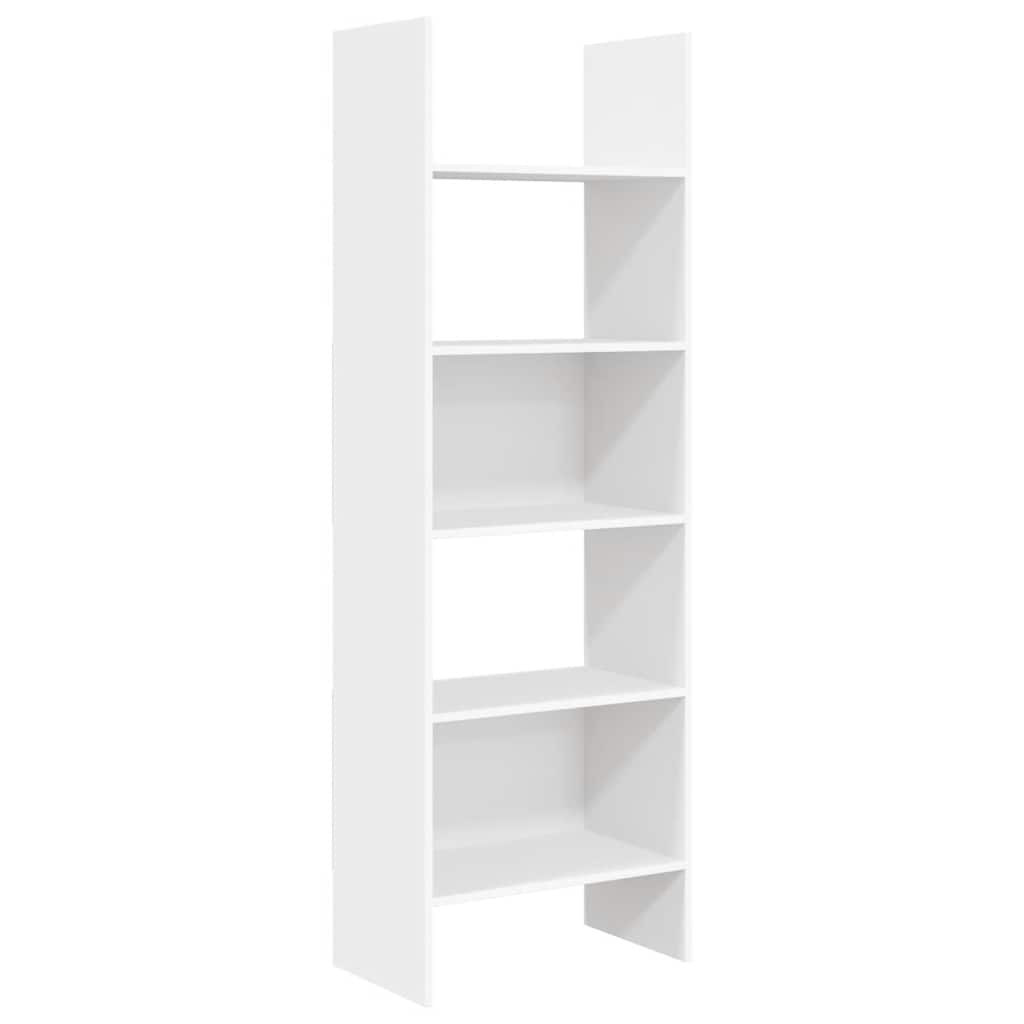 Book Cabinet White 60x35x180 cm Engineered Wood