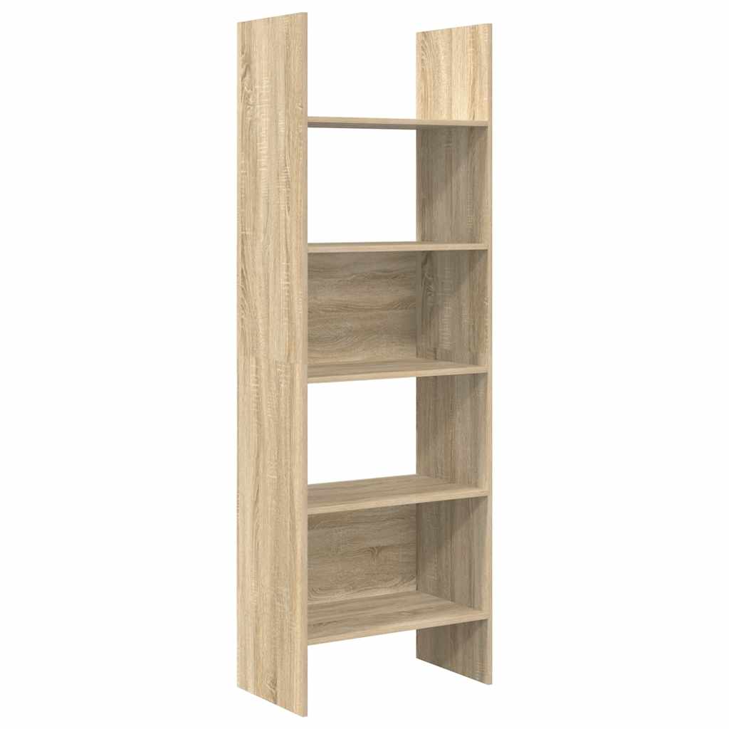 Book Cabinet Sonoma Oak 60x35x180 cm Engineered Wood