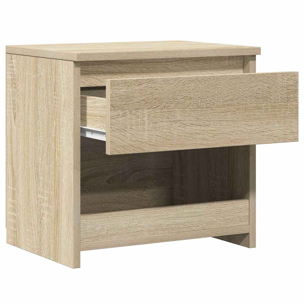 Bedside Cabinet Sonoma Oak 40x30x39 cm Engineered Wood