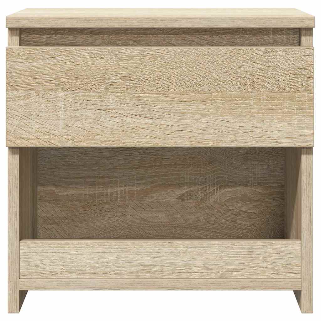 Bedside Cabinets 2 pcs Sonoma Oak 40x30x39 cm Engineered Wood