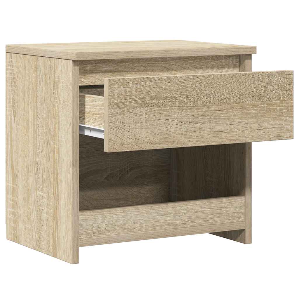 Bedside Cabinets 2 pcs Sonoma Oak 40x30x39 cm Engineered Wood