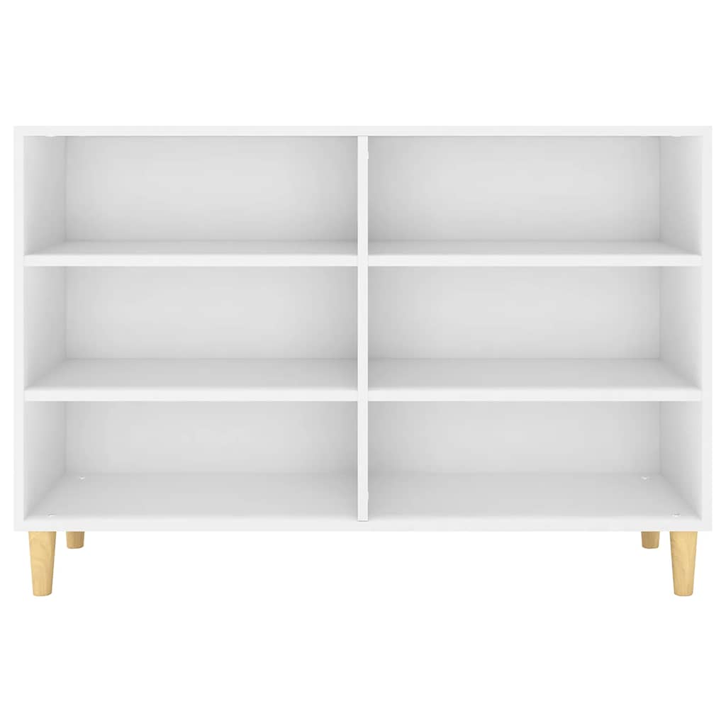 Sideboard White 103.5x35x70 cm Engineered Wood