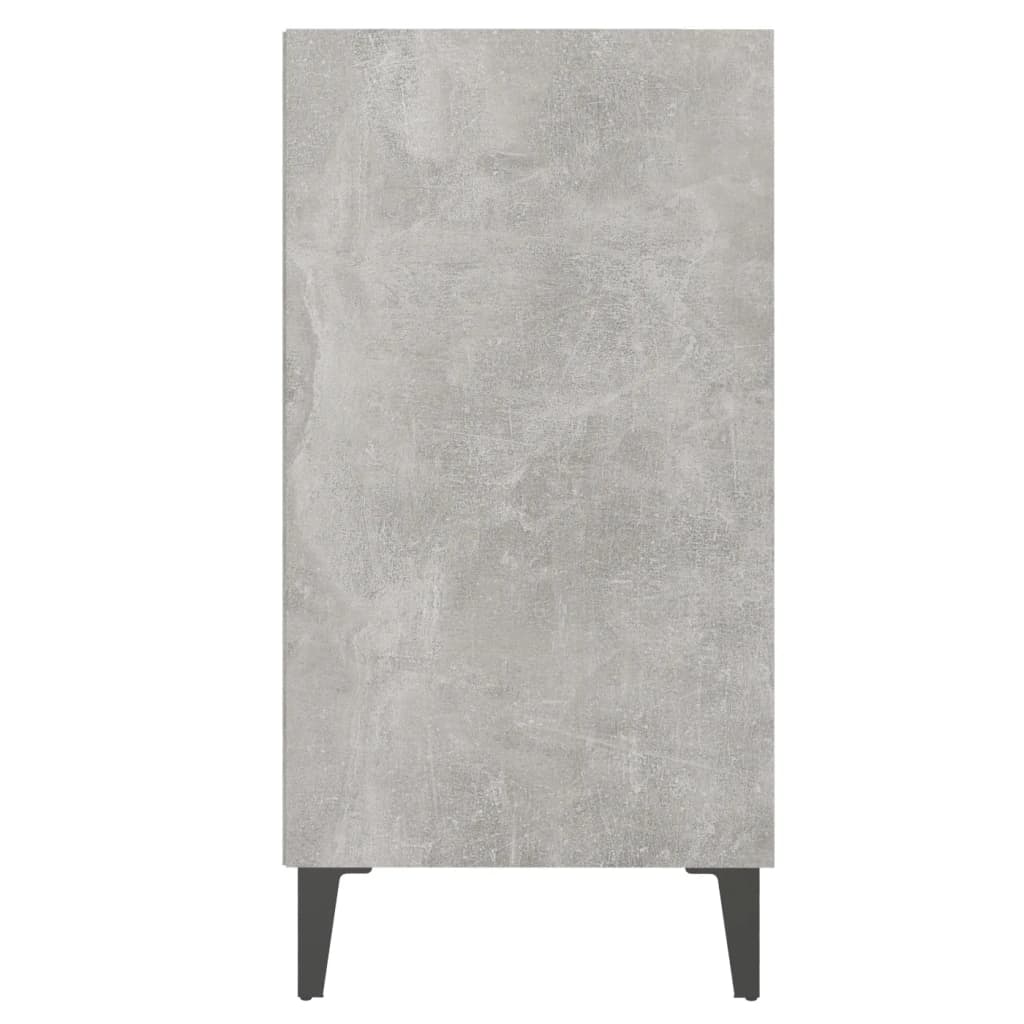 Sideboard Concrete Grey 57x35x70 cm Engineered Wood