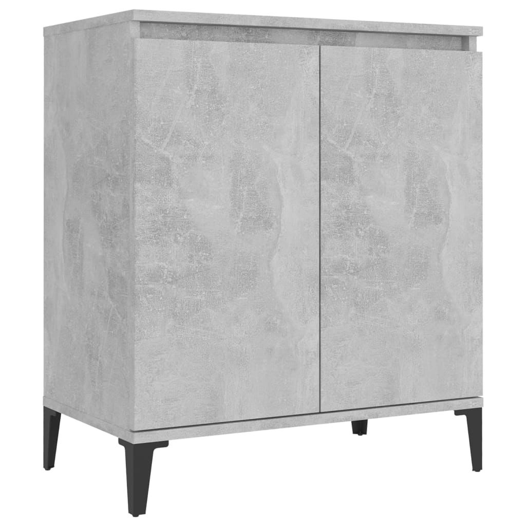 Sideboard Concrete Grey 60x35x70 cm Engineered Wood