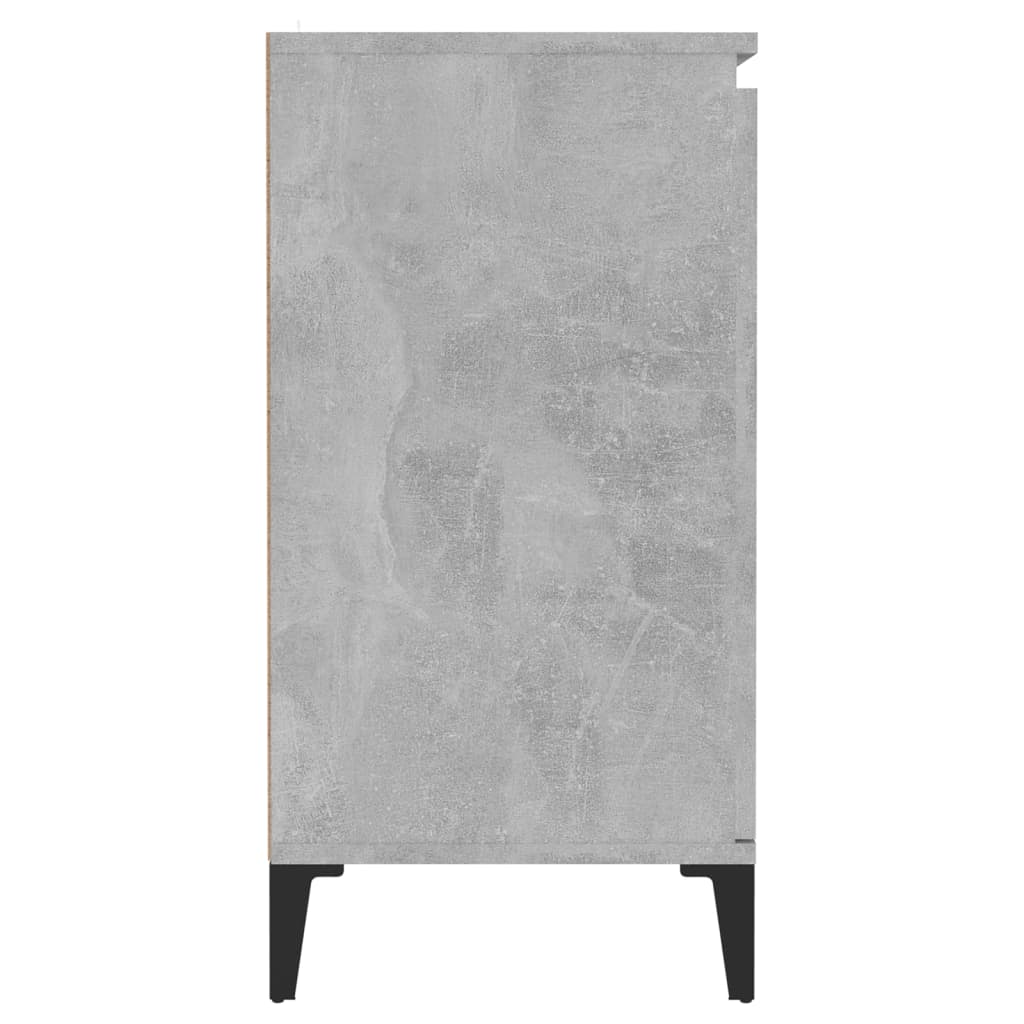 Sideboard Concrete Grey 60x35x70 cm Engineered Wood