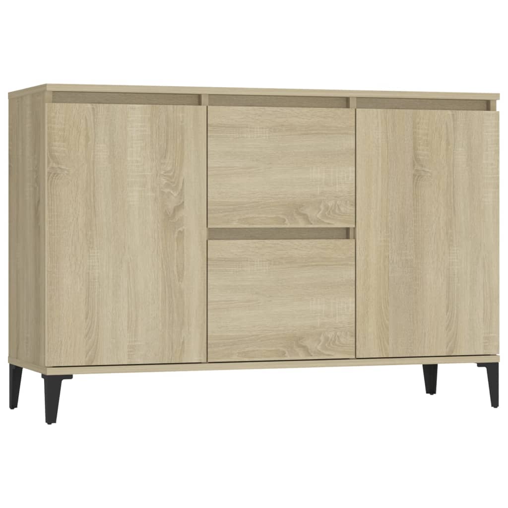 Sideboard Sonoma Oak 102x35x70 cm Engineered Wood