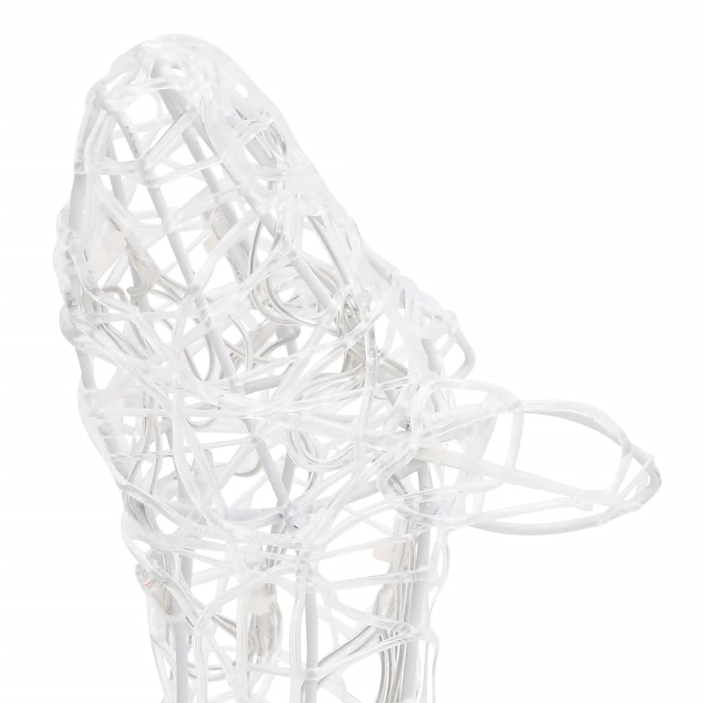 Acrylic Reindeer Family Christmas Decoration 300 LED Colourful