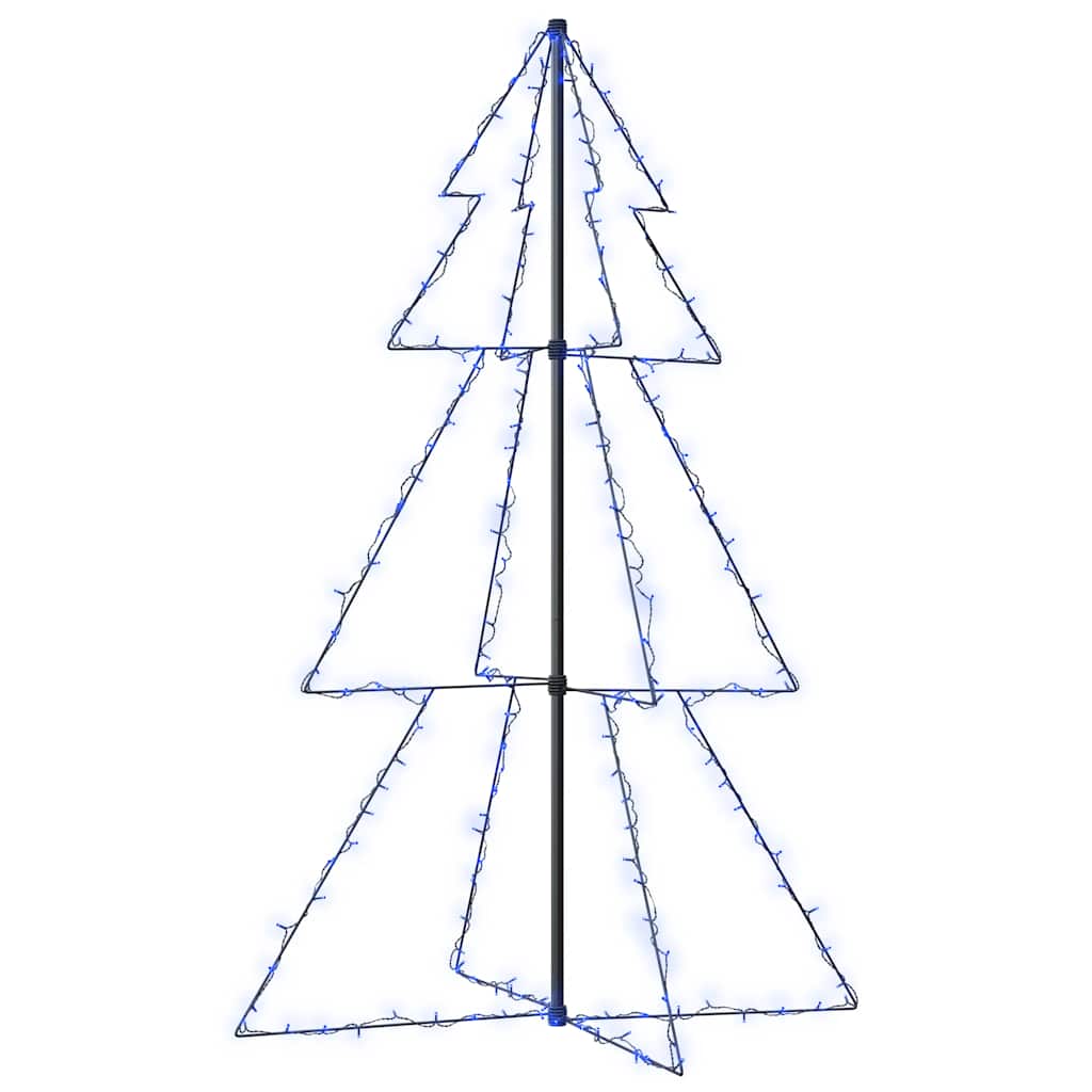 Christmas Cone Tree 200 LEDs Indoor and Outdoor 98x150 cm