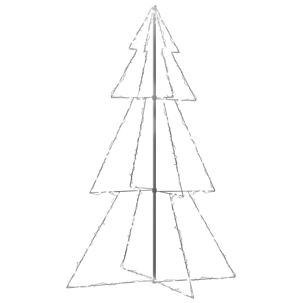 Christmas Cone Tree 240 LEDs Indoor and Outdoor 118x180 cm