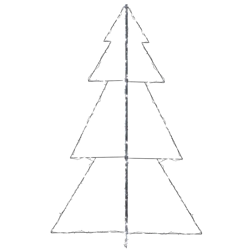 Christmas Cone Tree 240 LEDs Indoor and Outdoor 118x180 cm