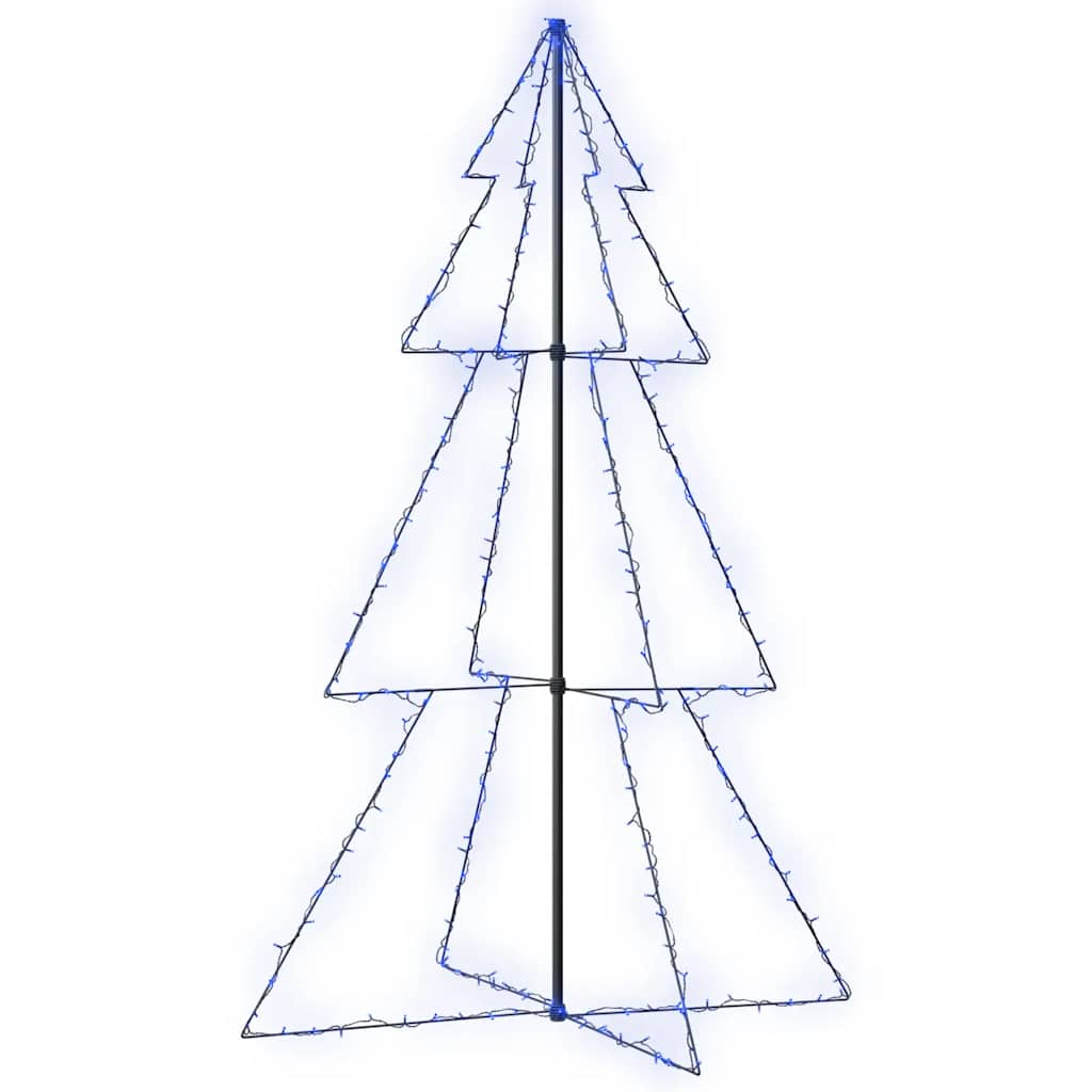 Christmas Cone Tree 240 LEDs Indoor and Outdoor 118x180 cm