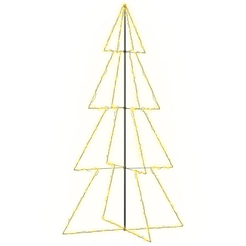 Christmas Cone Tree 360 LEDs Indoor and Outdoor 143x250 cm