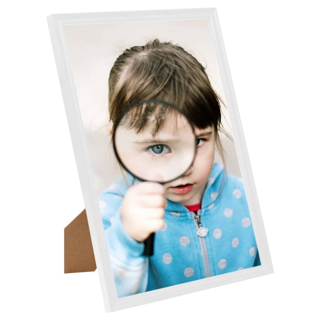 Photo Frames Collage 3 pcs for Table White 13x18 cm MDF