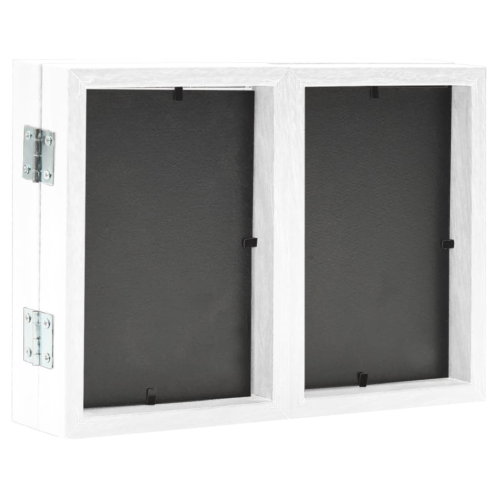 Trifold Photo Frame Collage White 22x15 cm+2x