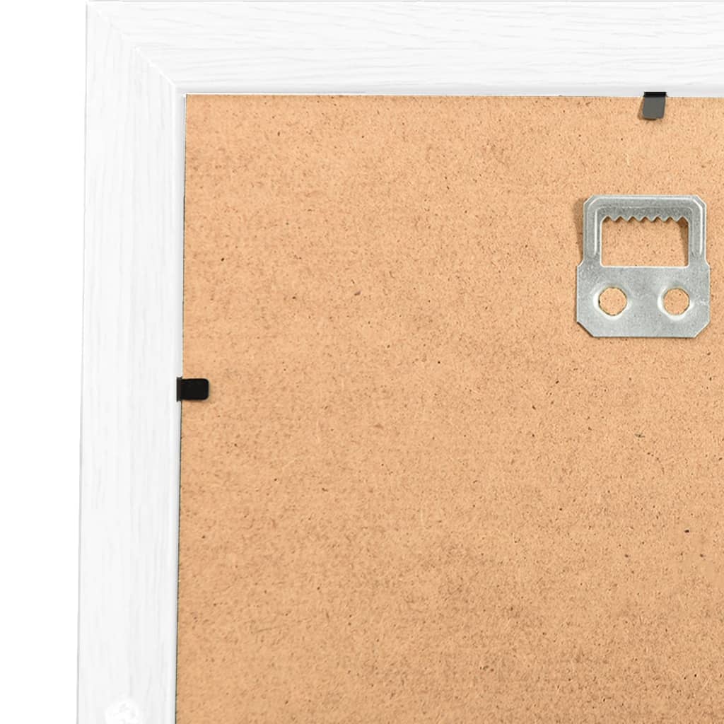 Collage Photo Frame for 10x(10x15 cm) Picture White MDF