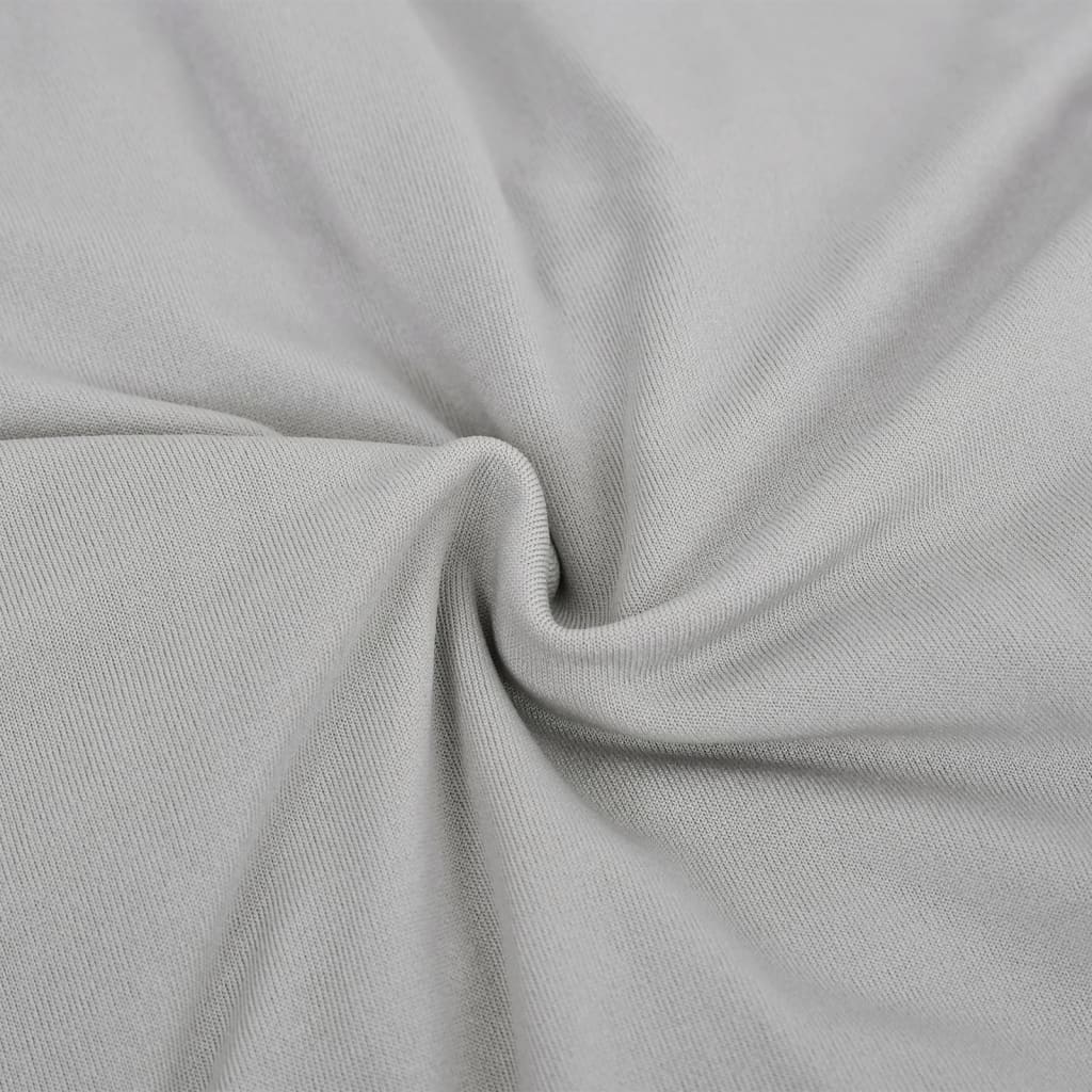 Stretch Couch Slipcover Grey Polyester Jersey