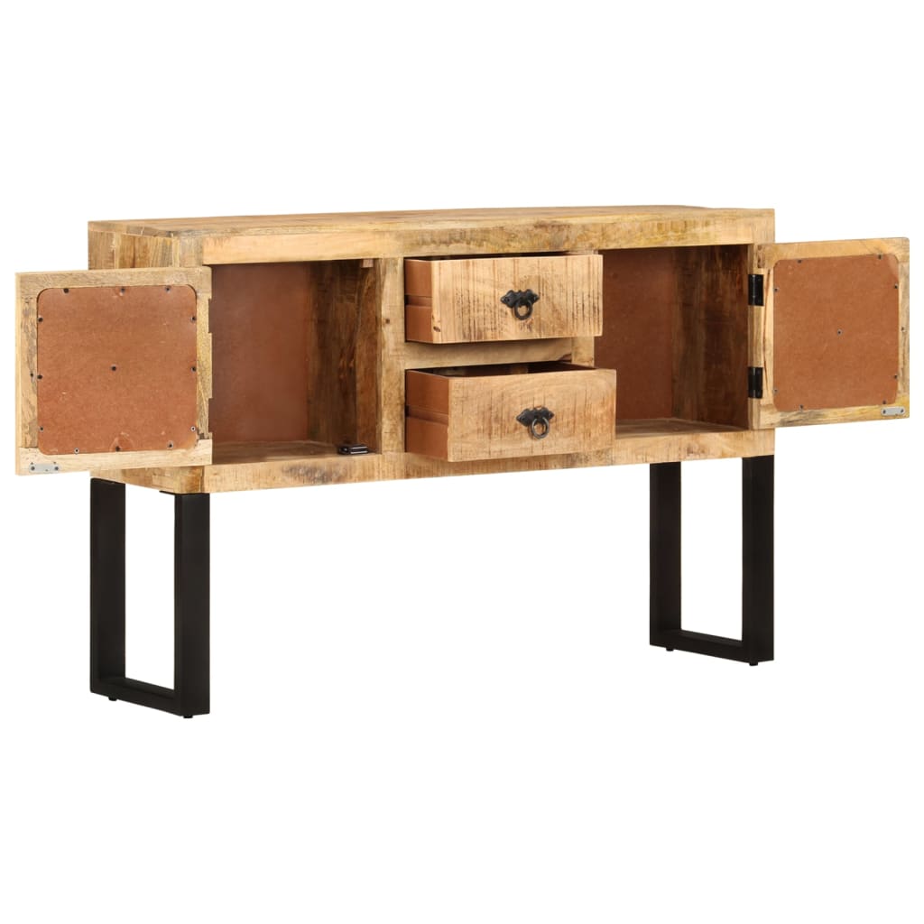 Sideboard 110x30x74 cm Rough Mango Wood