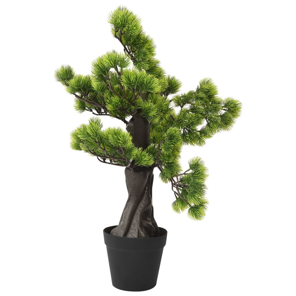 Artificial Pinus Bonsai with Pot 60 cm Green