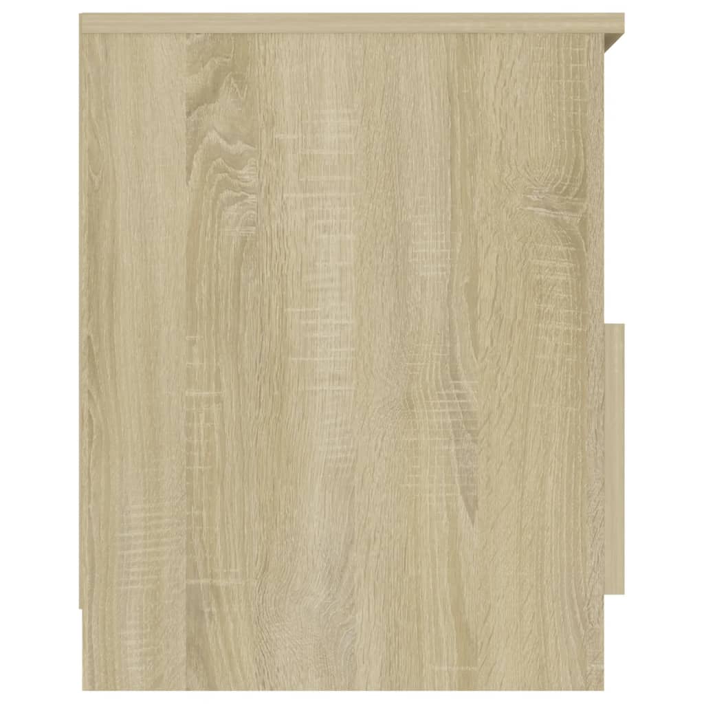 Bed Cabinet Sonoma Oak 40x40x50 cm Engineered Wood