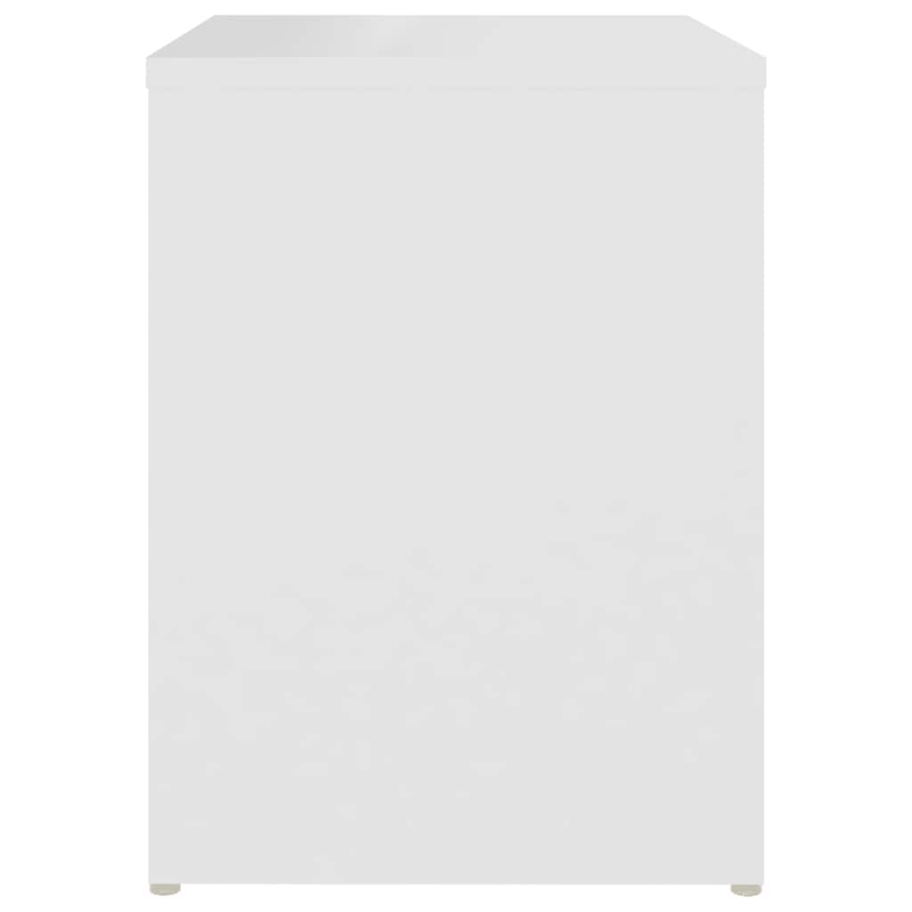 Bed Cabinets 2 pcs White 40x30x40 cm Engineered Wood