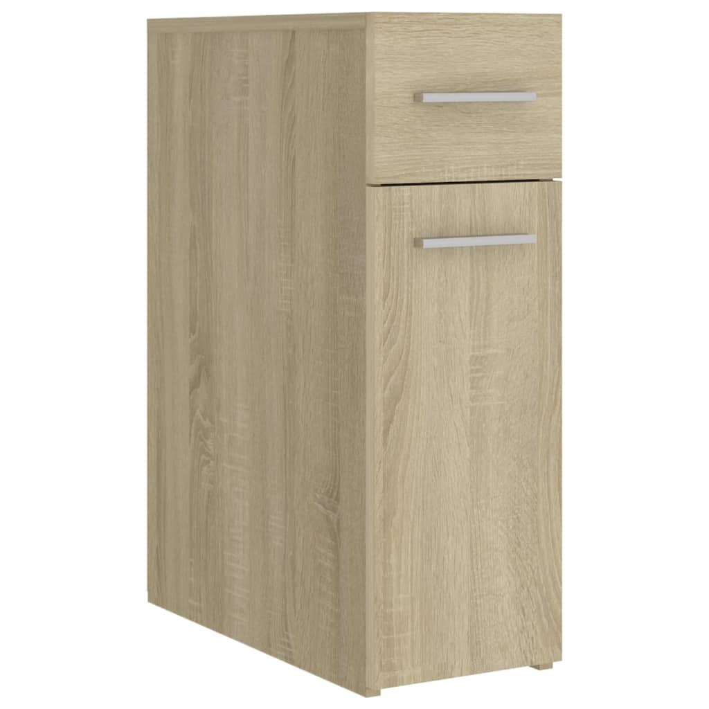 Apothecary Cabinet Sonoma Oak 20x45.5x60 cm Engineered Wood