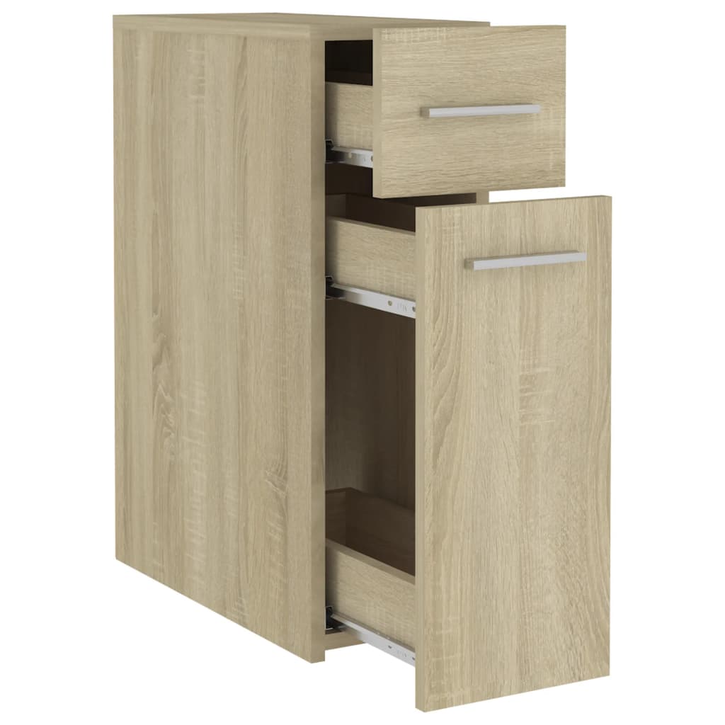 Apothecary Cabinet Sonoma Oak 20x45.5x60 cm Engineered Wood