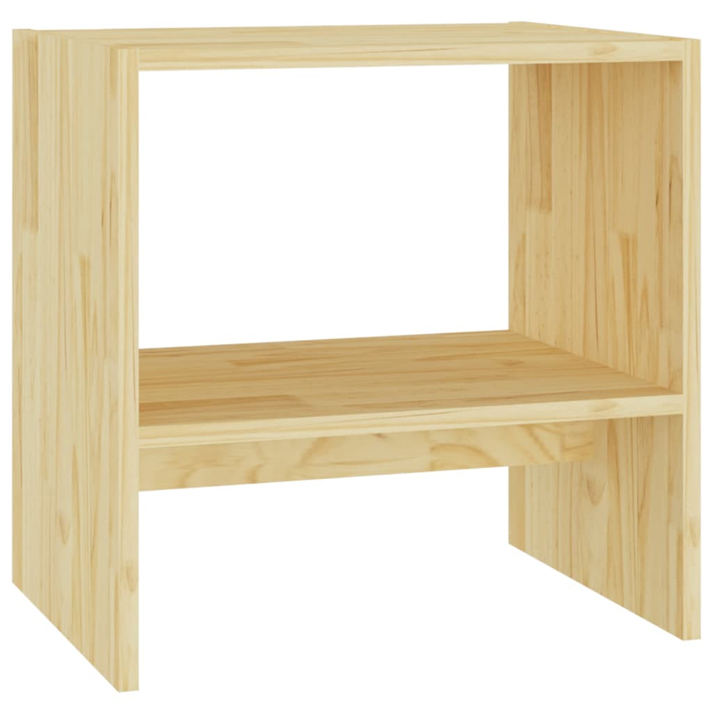 Bedside Cabinet 40x30.5x40 cm Solid Pinewood